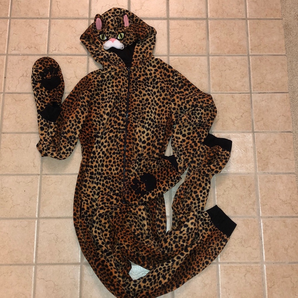 Cheetah Pajama Onsie